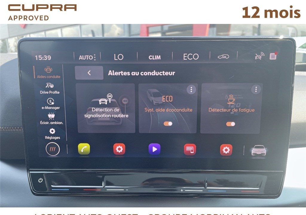 CUPRA BORN 204 CH – BATTERIE L