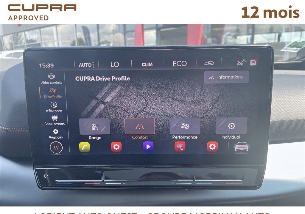 CUPRA BORN 204 CH – BATTERIE L