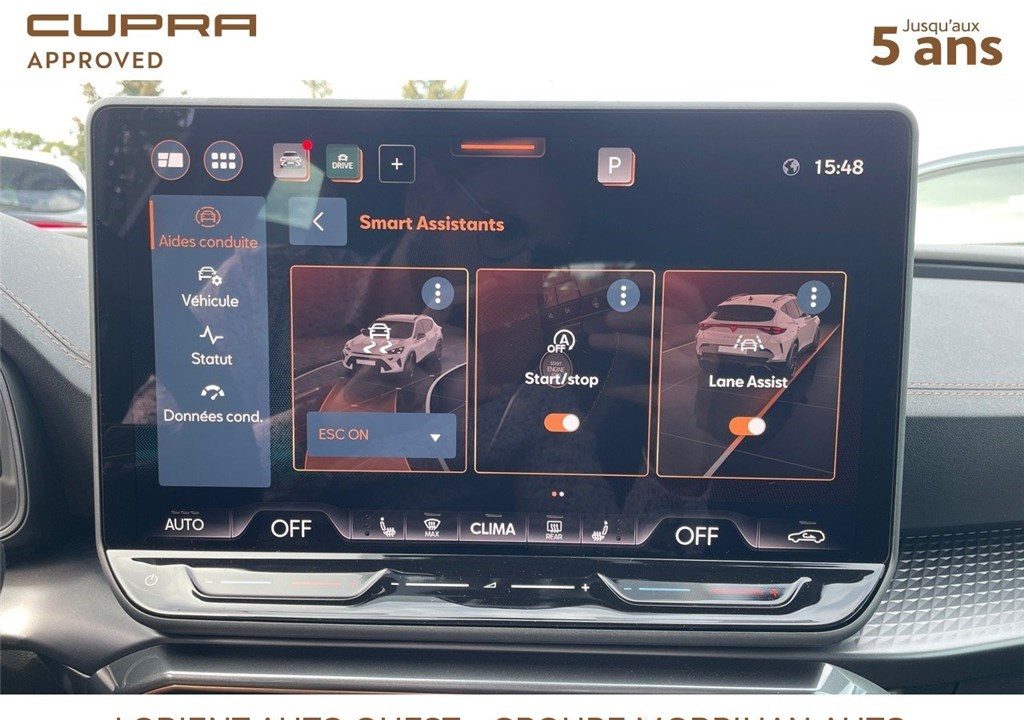 CUPRA FORMENTOR 1.5 ETSI HYBRID 150 CH DSG7