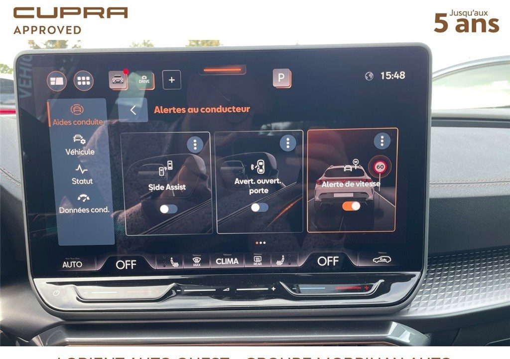 CUPRA FORMENTOR 1.5 ETSI HYBRID 150 CH DSG7