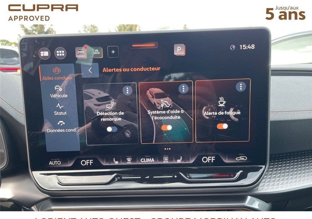 CUPRA FORMENTOR 1.5 ETSI HYBRID 150 CH DSG7