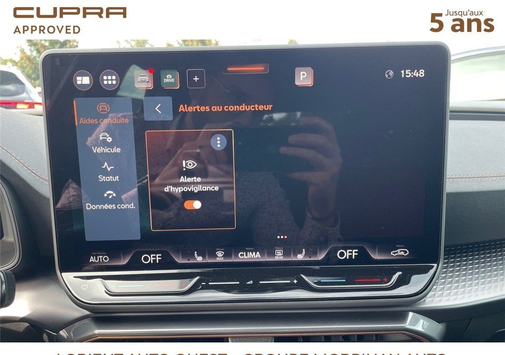 CUPRA FORMENTOR 1.5 ETSI HYBRID 150 CH DSG7