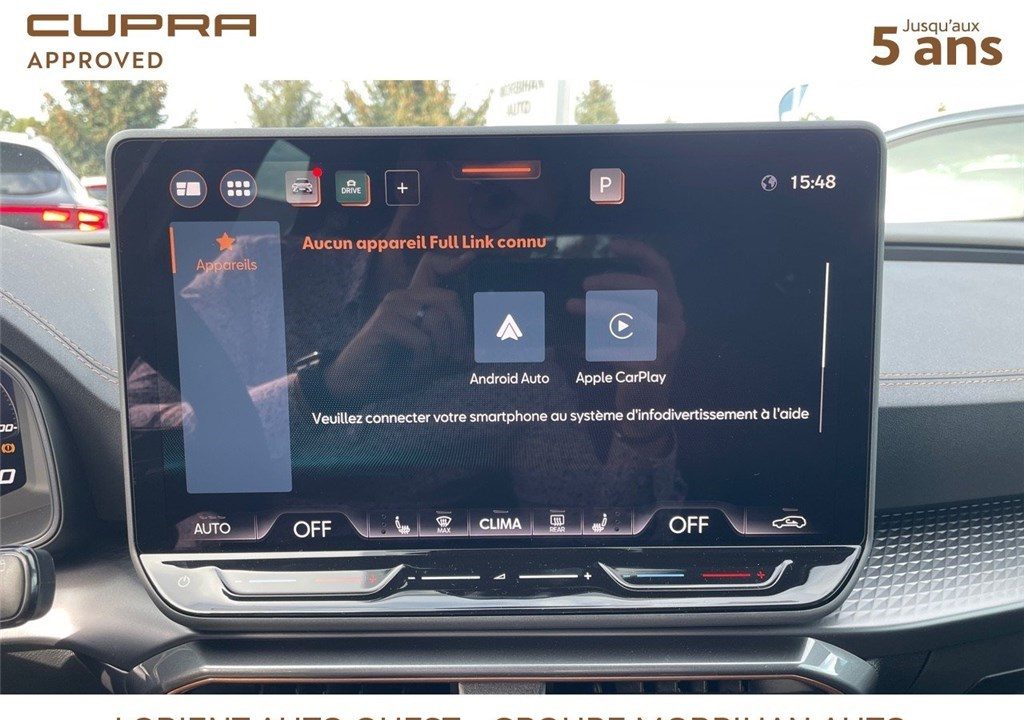 CUPRA FORMENTOR 1.5 ETSI HYBRID 150 CH DSG7