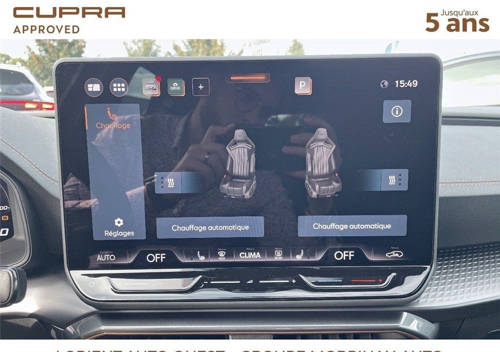 CUPRA FORMENTOR 1.5 ETSI HYBRID 150 CH DSG7