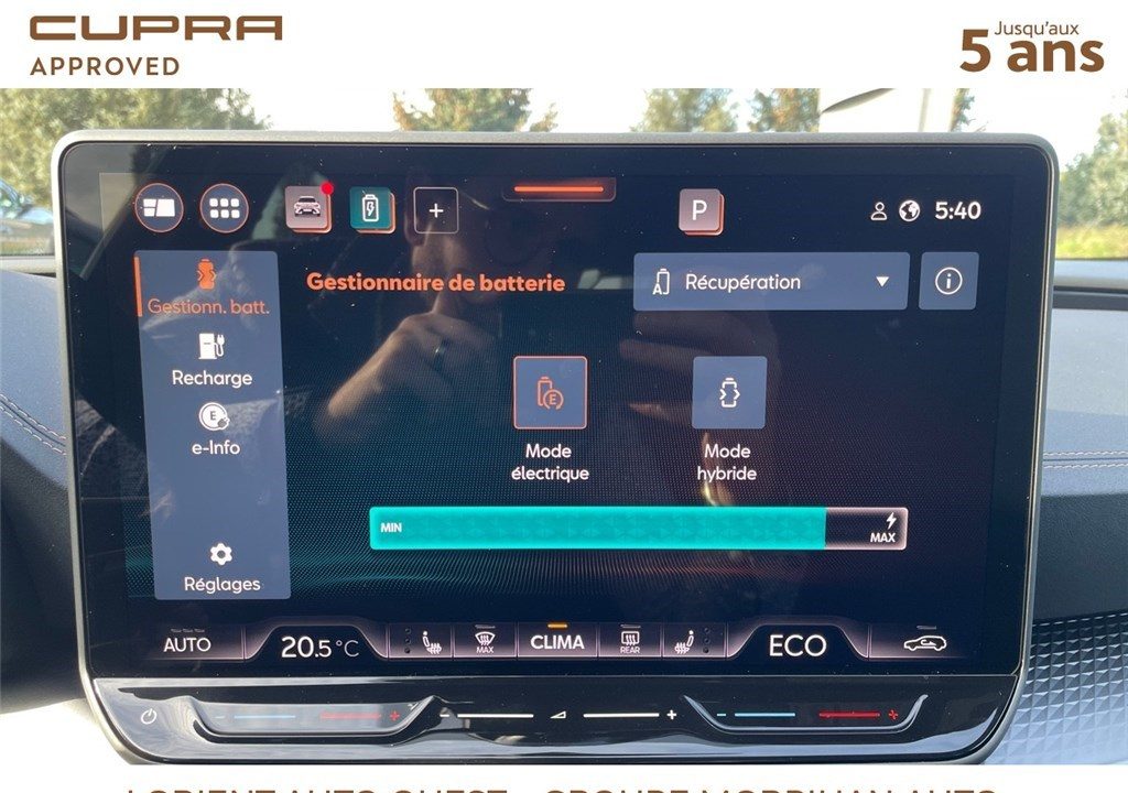 CUPRA FORMENTOR EHYBRID 204 CH DSG6