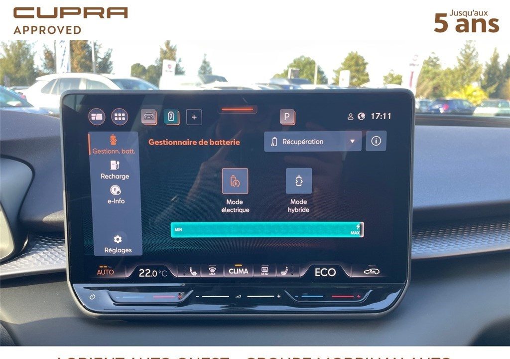 CUPRA TERRAMAR 1.5 EHYBRID 272 CH DSG6