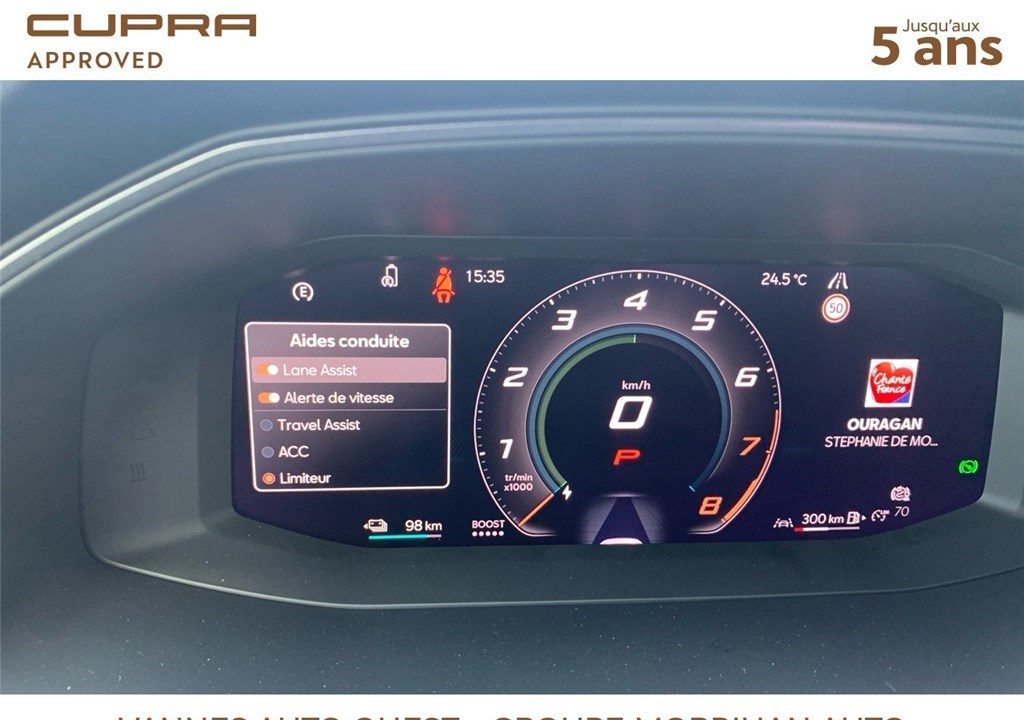 CUPRA FORMENTOR EHYBRID 272 CH DSG6