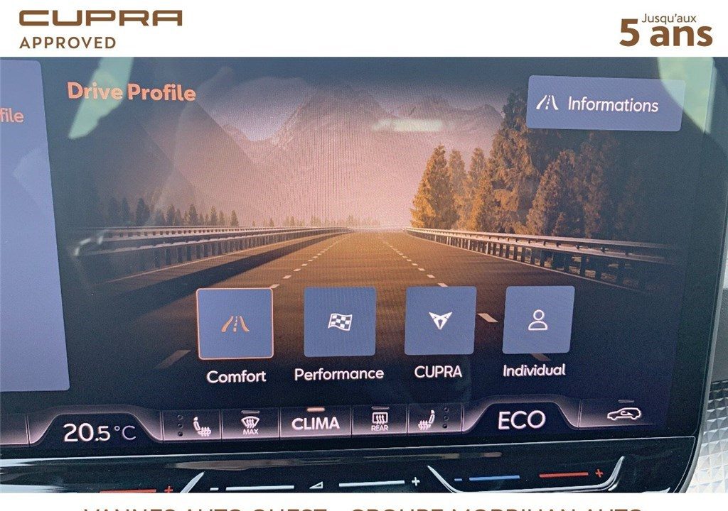 CUPRA FORMENTOR EHYBRID 272 CH DSG6