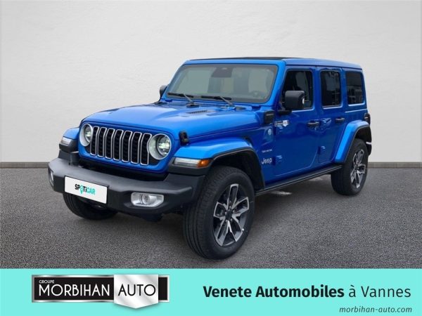 JEEP WRANGLER UNLIMITED 4XE 2.0 T 380 CH PHEV 4X4 BVA8